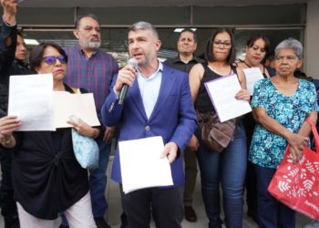 Denuncian ante Fiscalía falsificación de firmas en revocación de mandato en la Miguel Hidalgo