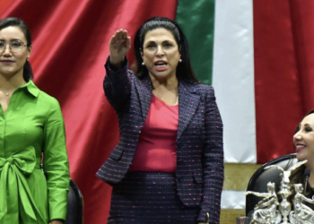Rinden protesta como presidentas en las Cámaras: Marcela Guerra en San Lázaro y Ana Lilia Rivera en el Senado