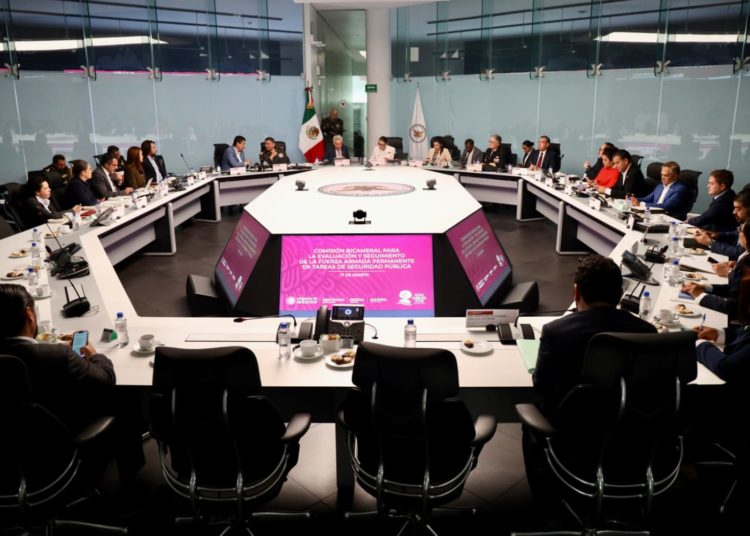 Se reúne Gabinete de Seguridad y Comisión Bicameral en pro de la Seguridad