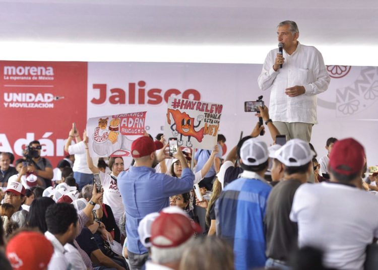 Adán Augusto apoya datos de casa encuestadora en pro de la 4T