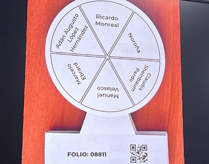 Morena presenta boleta circular para encuesta de aspirantes de la 4T a la Presidencia