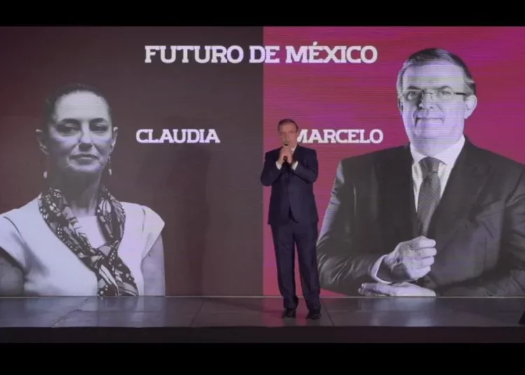 Truena Ebrard contra Morena por ‘acarreo monumental’ de Claudia Sheinbaum