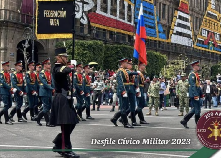Participación de tropas rusas en desfile militar de México desata polémica