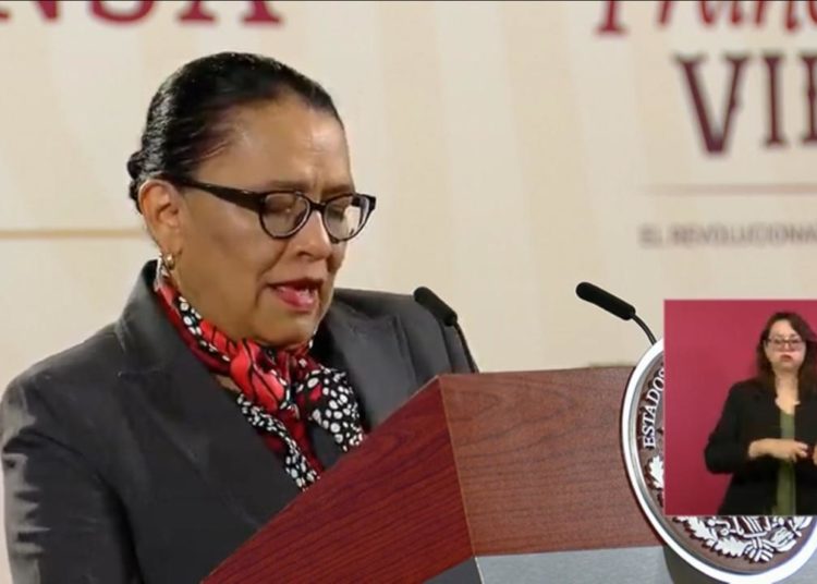 Rosa Icela Rodríguez informa avances en la renovación del ISSSTE