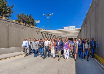 Inauguran Deprimido Chiluca en Atizapán de Zaragoza