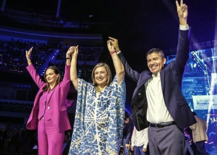 Respalda Xóchitl aspiración de alcalde de Puebla