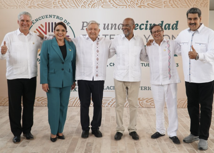 AMLO ofrece a mandatarios de AL y el Caribe programas insignia de la 4T para abatir migración