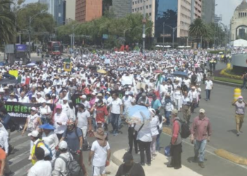 Trabajadores del Poder Judicial protestan por desaparición de fideicomisos