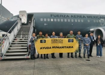 Llega a Tel Aviv primer avión de la Fuerza Aérea Mexicana para repatriar a mexicanos