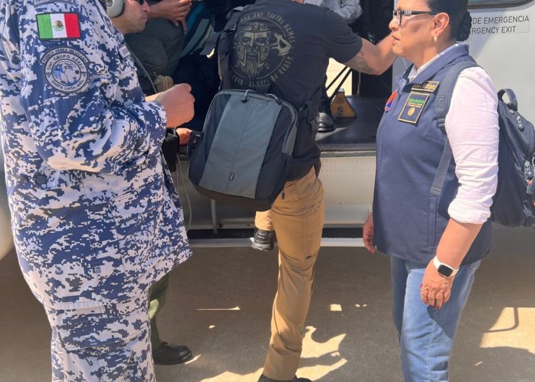 Coordinan secretarías de Seguridad y de Gobernación trabajos de apoyo en Acapulco