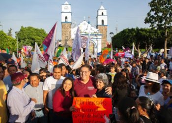 Agradece Víctor Mercado a miles de morelenses su acompañamiento para ser coordinador de la 4T