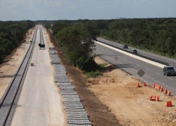 “Si tenemos suerte” hasta febrero estará funcionando todo el Tren Maya: AMLO