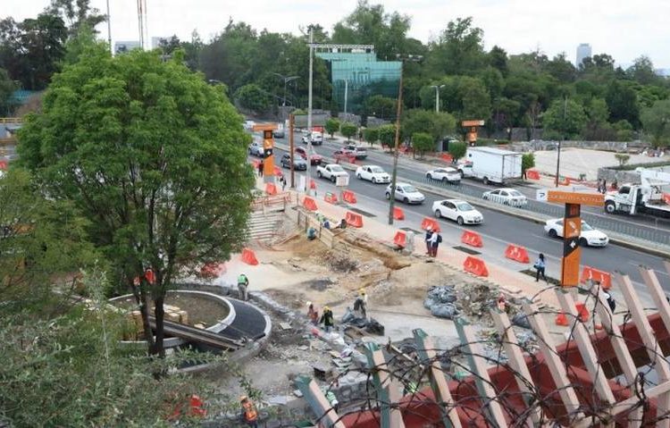Por obras de la Línea 3 del Cablebús se implementará un carril reversible en avenida Constituyentes