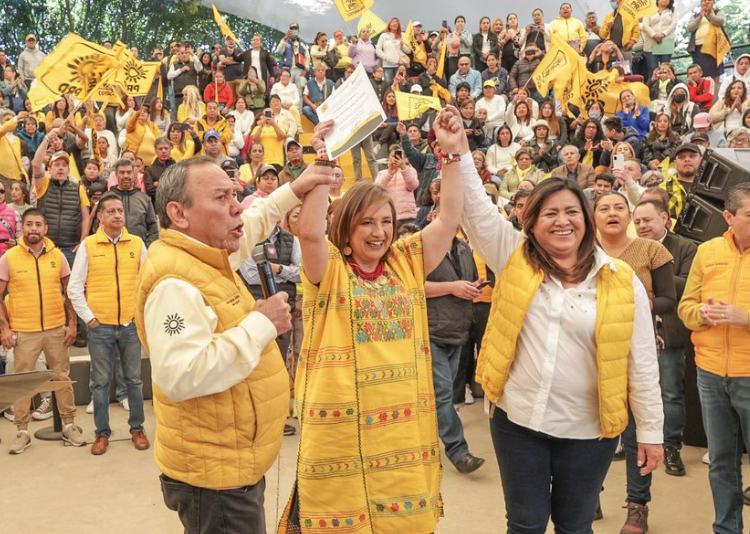 “Yo no tomé la decisión”; Xóchitl Gálvez rechaza ser responsable de elección de Taboada para CDMX