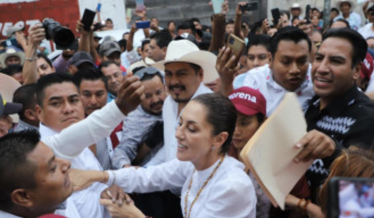 ‘Es tiempo de que mujeres dirijan el destino del país’: Claudia Sheinbaum