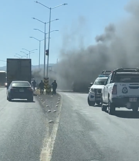 Se registran narco bloqueos carreteros tras detención del CR en Jalisco