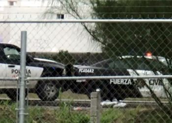 Hallan bolsas con restos humanos en NL