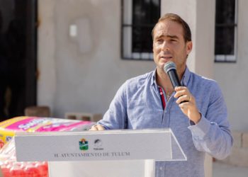 Mara Lezama y alcalde Diego Castañón revisan proyectos para el desarrollo de Tulum