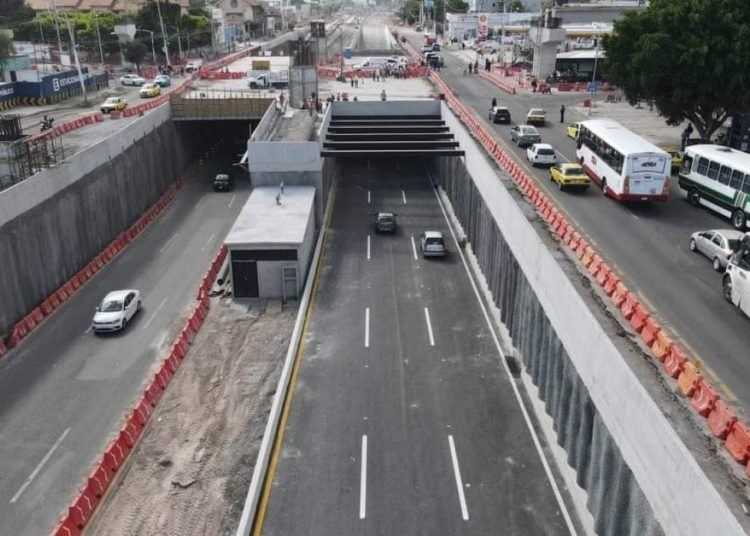 Obras en Paseo 5 de Febrero, en el municipio de Querétaro, llevan avance del 90 por ciento