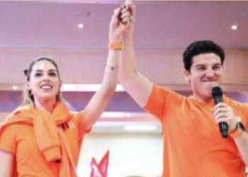 Mariana Rodríguez se registra con MC para buscar la alcaldía de Monterrey