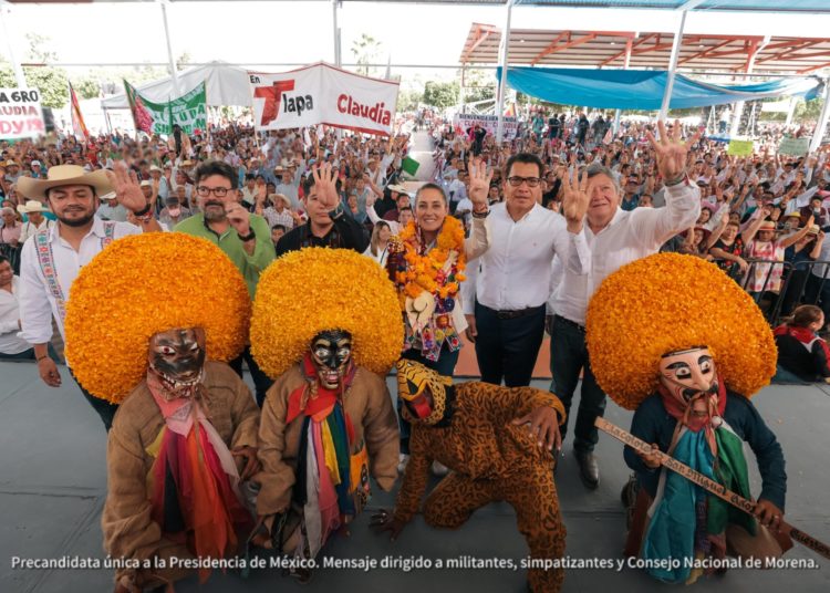 Cargos de elección popular son para servir al pueblo, dice Sheinbaum a aspirantes a candidaturas de Morena