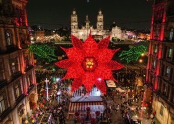 CDMX ya presume decoración navideña
