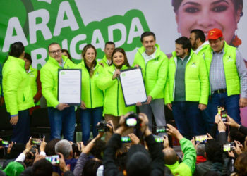 PVEM en CDMX nombra a Clara Brugada como su precandidata única a la Jefatura de Gobierno