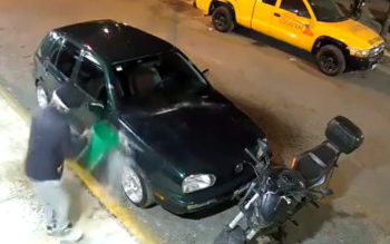 Expareja quemó auto de mujer en Edomex por venganza