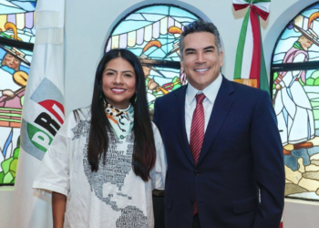 Alito Moreno da la bienvenida a Indira Kempis, a quien MC violó sus derechos