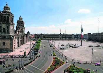 Declaran peatonales los alrededores del Zócalo capitalino