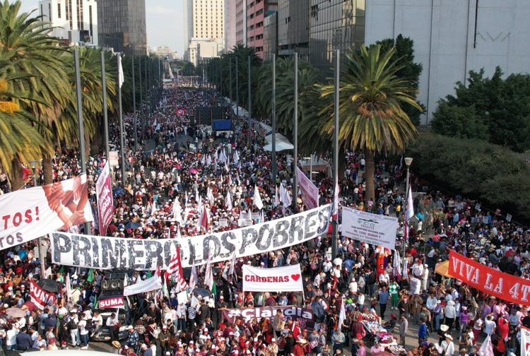 En el peor escenario, llevamos 20 puntos de diferencia, dice Sheinbaum en cierre de precampaña