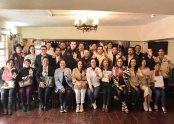 Aspirantes de Morena en Tlalpan cierran filas en apoyo a la candidatura de Pedro Haces Lago