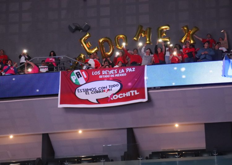 PRI Edoméx va con fuerza y corazón con Xóchitl Gálvez