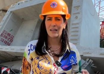 Alcaldesa Lía Limón exige detener las obras del Tren Interurbano hasta que sean seguras