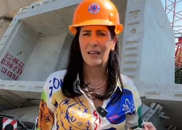 Alcaldesa Lía Limón exige detener las obras del Tren Interurbano hasta que sean seguras