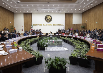 Trabaja INE con autoridades federales y estatales para tener elecciones tranquilas y con seguridad: Taddei Zavala