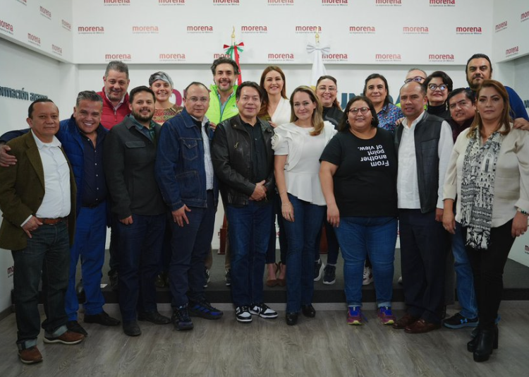 Morena designa a sus abanderados para Coyoacán, Tlalpan y Azcapotzalco