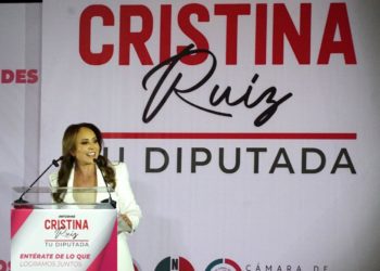 Llegó la hora de asumir nuestro lugar protagónico en la historia de México: Cristina Ruíz Sandoval