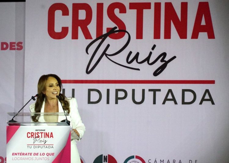 Llegó la hora de asumir nuestro lugar protagónico en la historia de México: Cristina Ruíz Sandoval