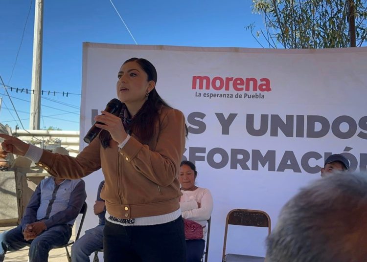 Claudia Rivera: Firme en la contienda por la alcaldía de Puebla