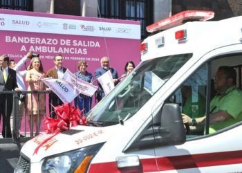 Recibe Gobierno de Defina Gómez ambulancias, mastógrafos y apoyos funcionales de la Beneficencia Pública