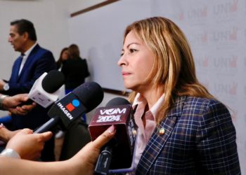 Senadora Lucy Meza crítica la candidatura de Cuauhtémoc Blanco