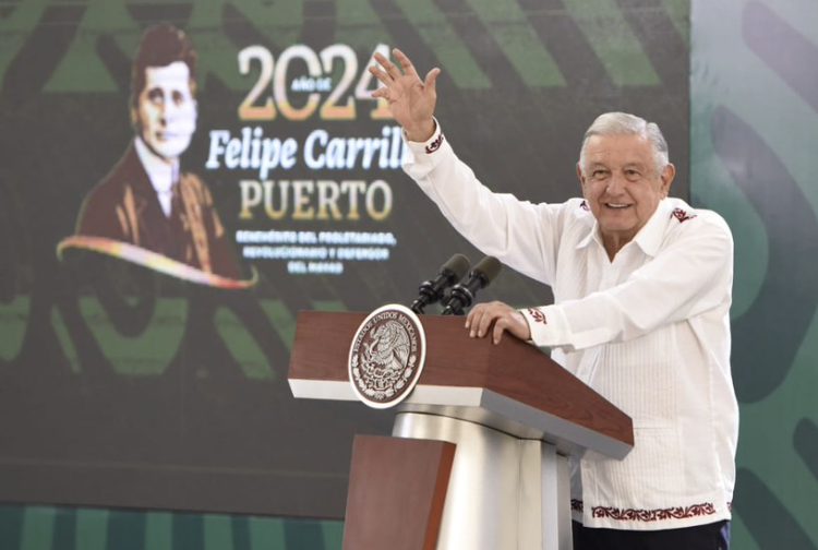 Portazo a Palacio Nacional fue un “vulgar acto de provocación”: AMLO