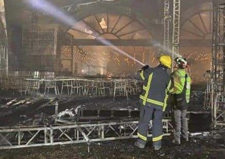 Incendio arrasa con boda en San Miguel de Allende