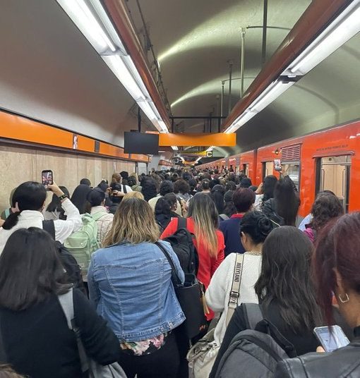 Fallas en líneas 2 y 7 del Metro colapsan movilidad al norponiente de la CDMX