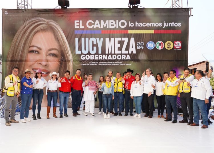 Con Lucy Meza, Morena ya se va: Marko Cortés exige salida de Cuauhtémoc Blanco sin fuero