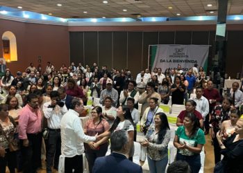 Eruviel Ávila y Alfonso Ramírez lideran toma de protesta a comités de mujeres en apoyo a Claudia Sheinbaum