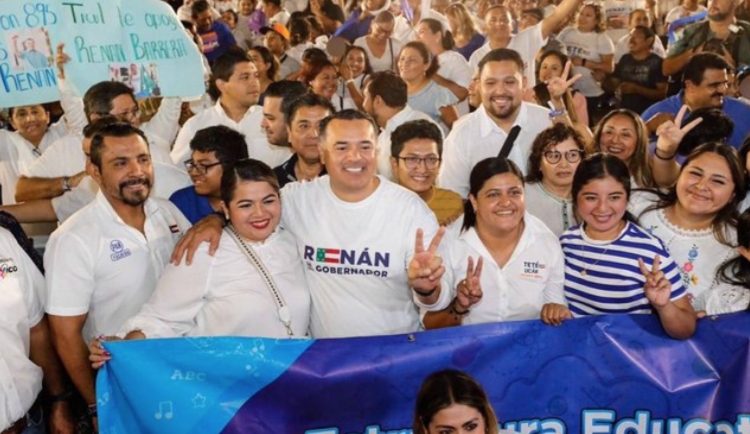 Renán Barrera promete impulso a la industria zapatera y agrícola de Yucatán