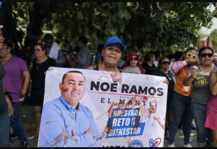 Simpatizantes panistas realizan bloqueos tras asesinato de candidato en Tamaulipas