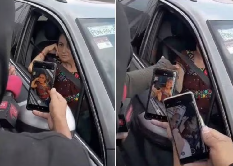 Encapuchados detienen a Sheinbaum en su paso hacia Tapachula